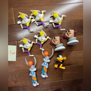 Looney Tunes Space Jam Basketball - McDonald’s Happy Meal Toys - Lot Of 10